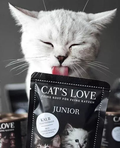 Cat's Love Junior ternera 85g