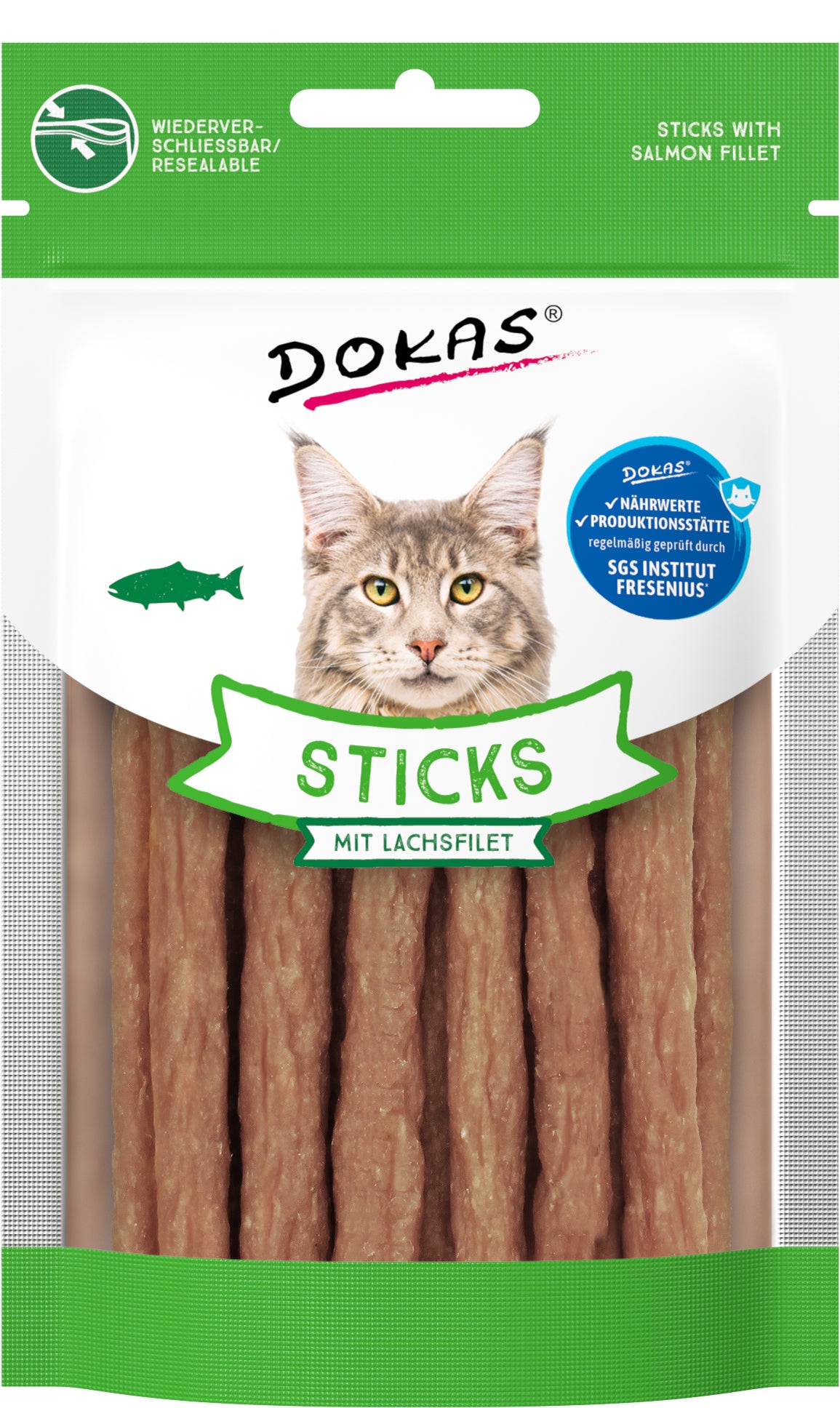 Dokas CAT Sticks Filete de Salmón