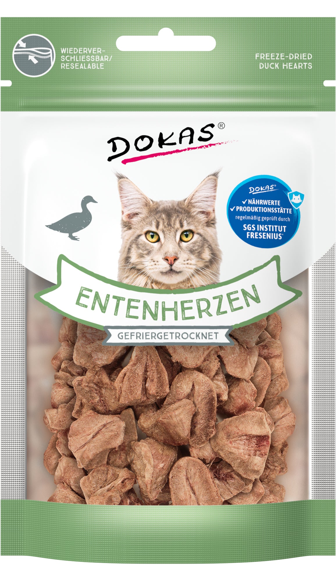 Dokas CAT Corazones de Pato 15g