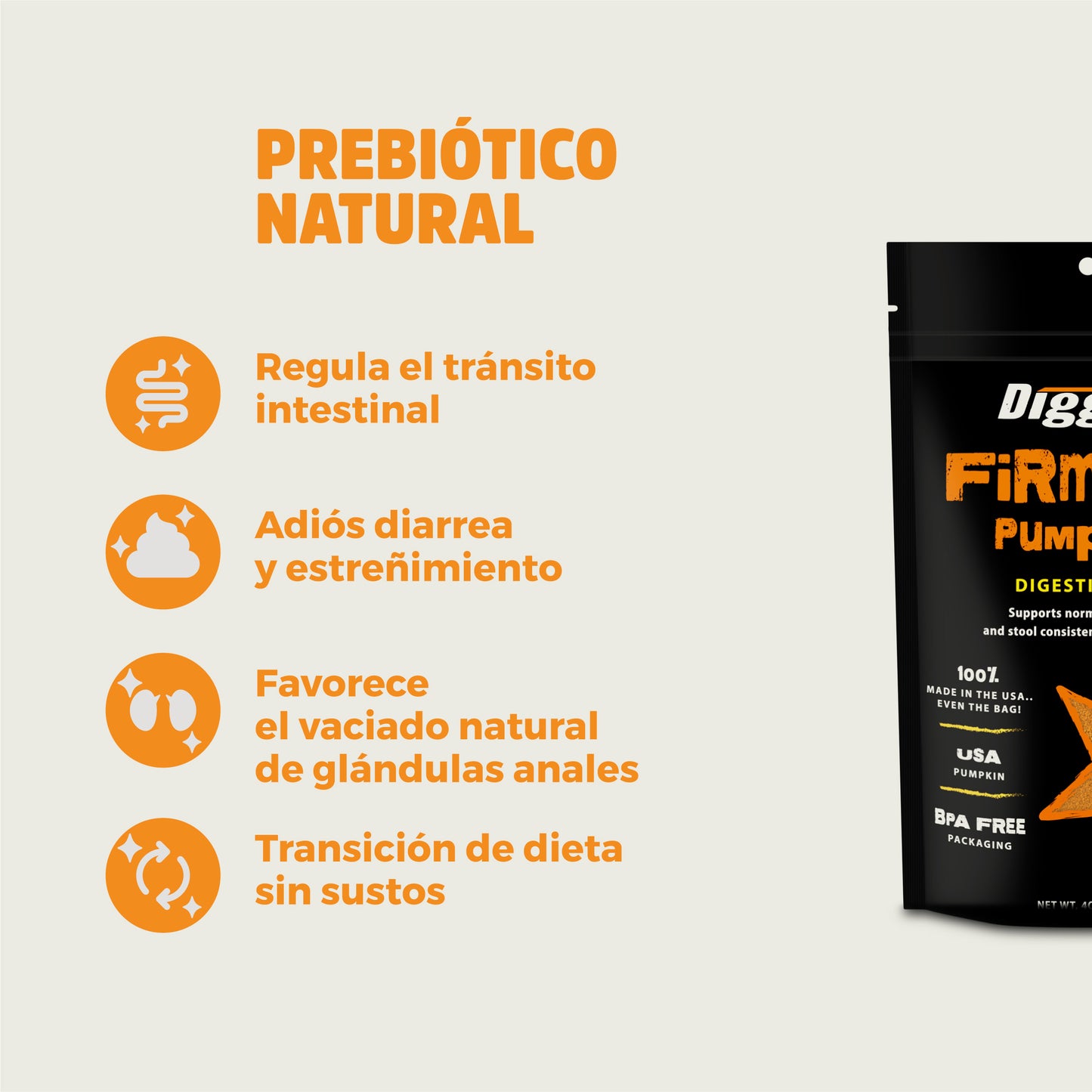 Firm Up! Pumpkin. Regulador Gastrointestinal