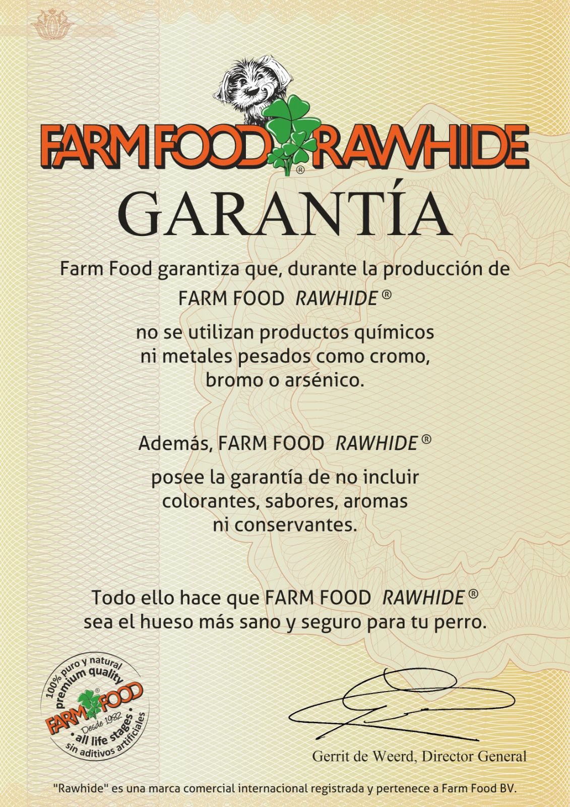 Rawhide Huesos dentales