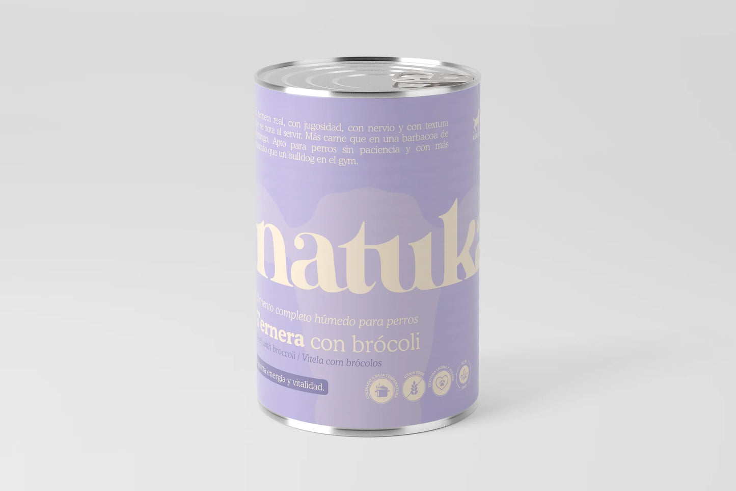 Natuka lata de ternera 400g