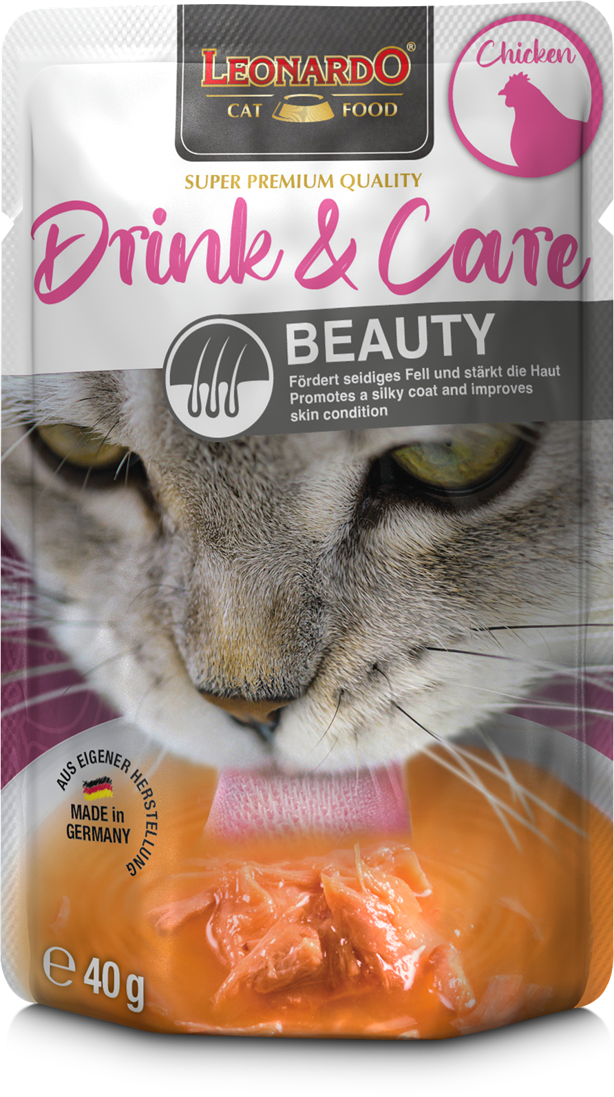 Leonardo: Drink gatos Beauty Pollo