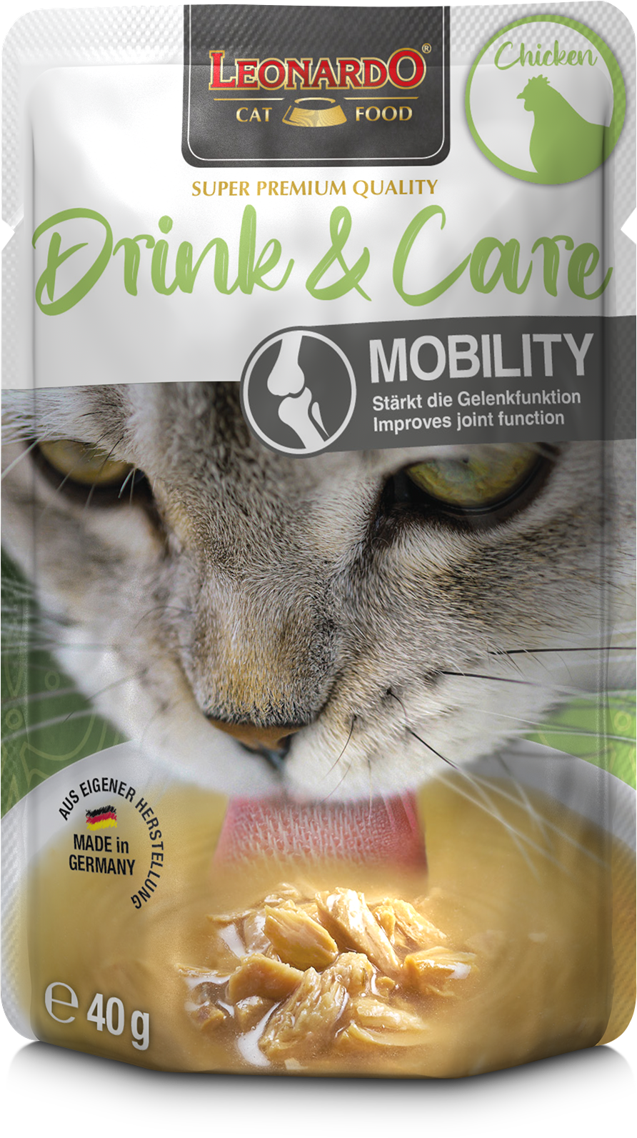 Leonardo: Drink gatos Mobility Pollo