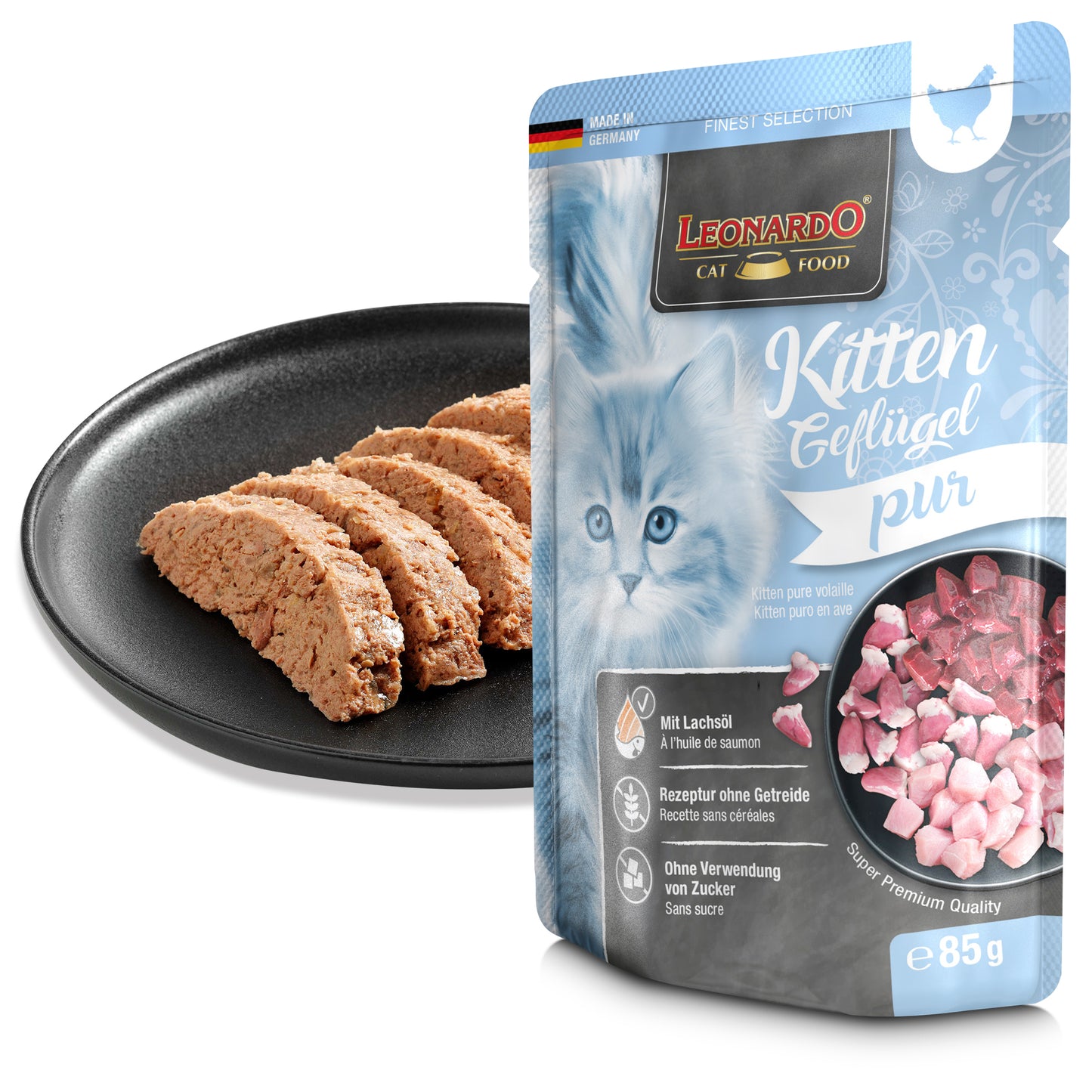 Leonardo KITTEN Puro en Ave 85g