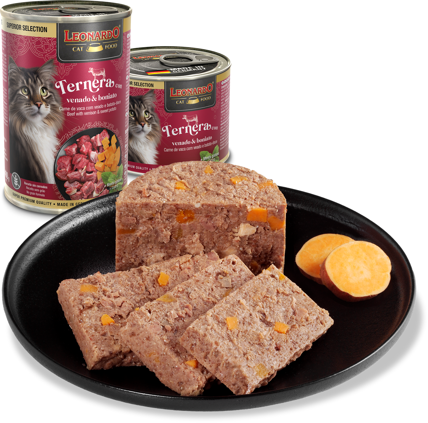 Leonardo Superior Selection Ternera con Venado & Boniato 200g