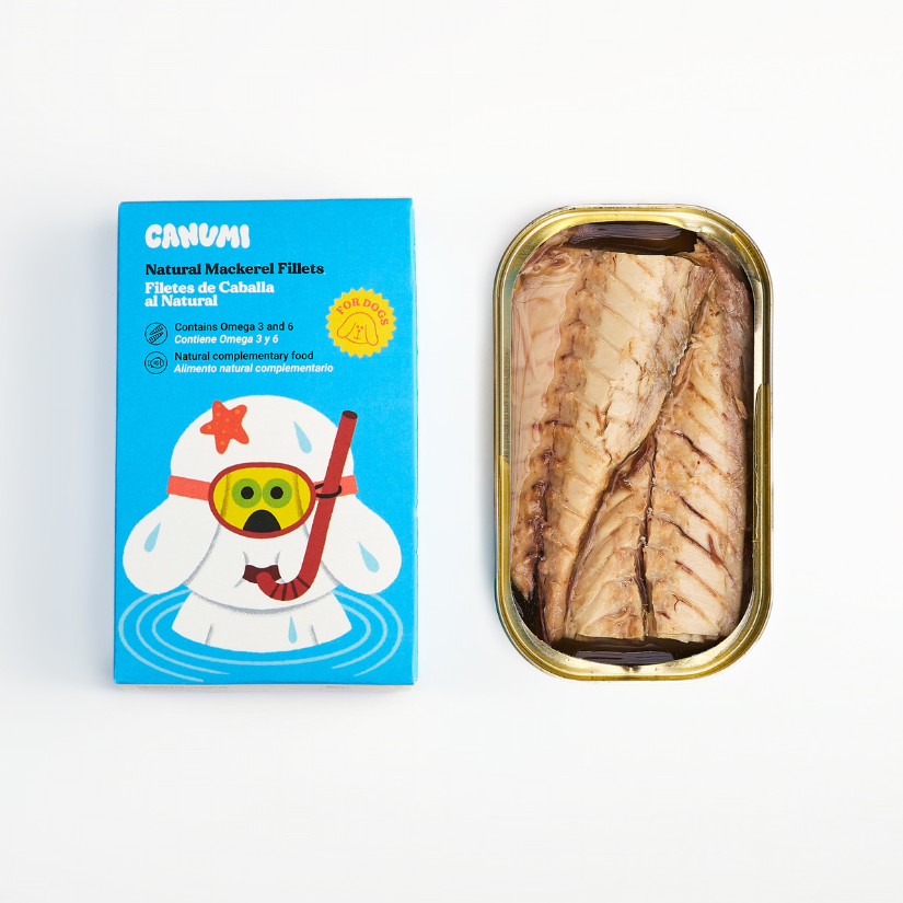 Canumi Filetes de caballa al natural