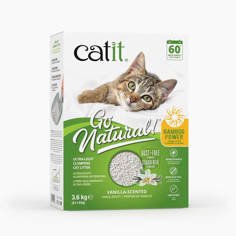 Catit Arena Aglomerante Ultraligera de bambú