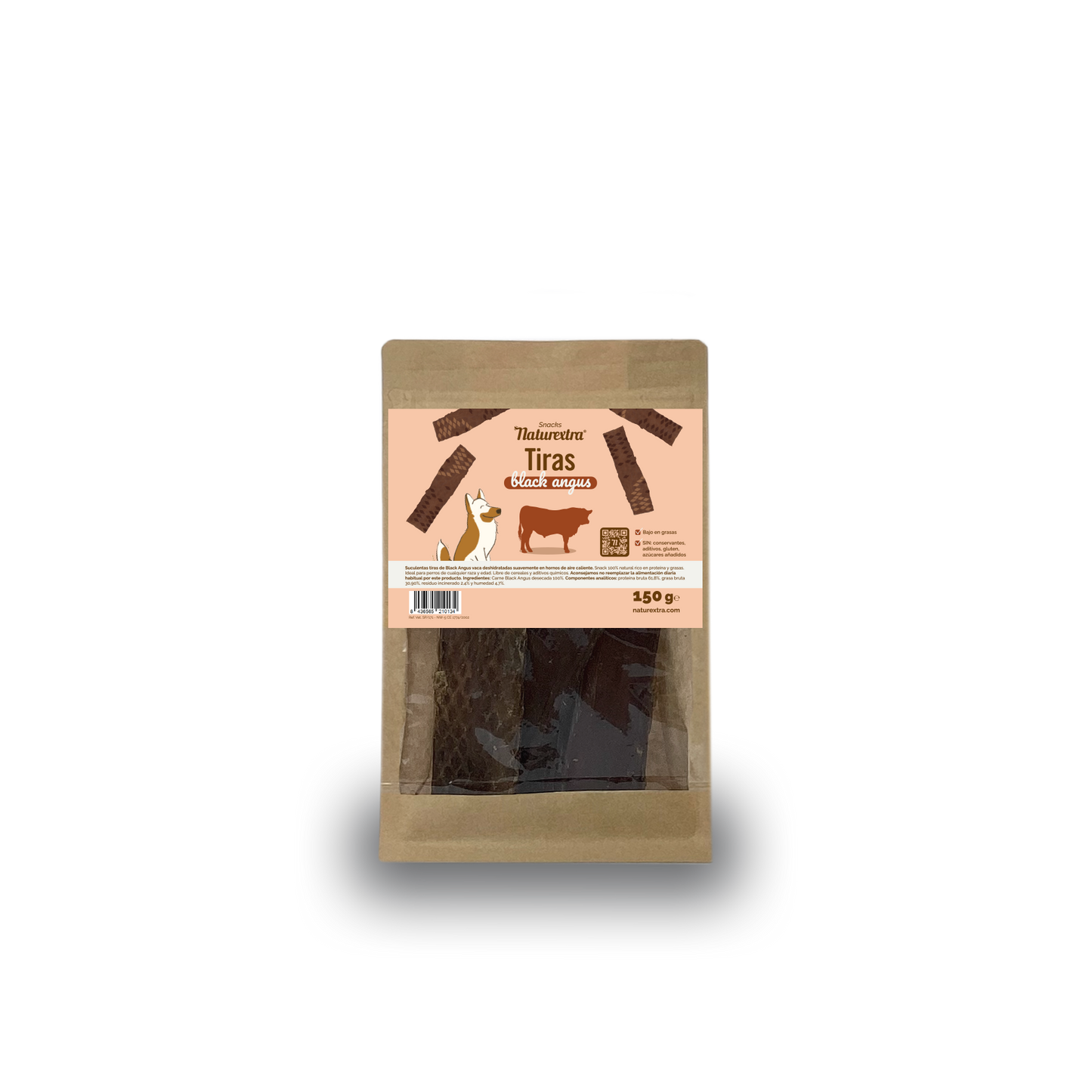 Naturextra Tiras de carne Black Angus 150g