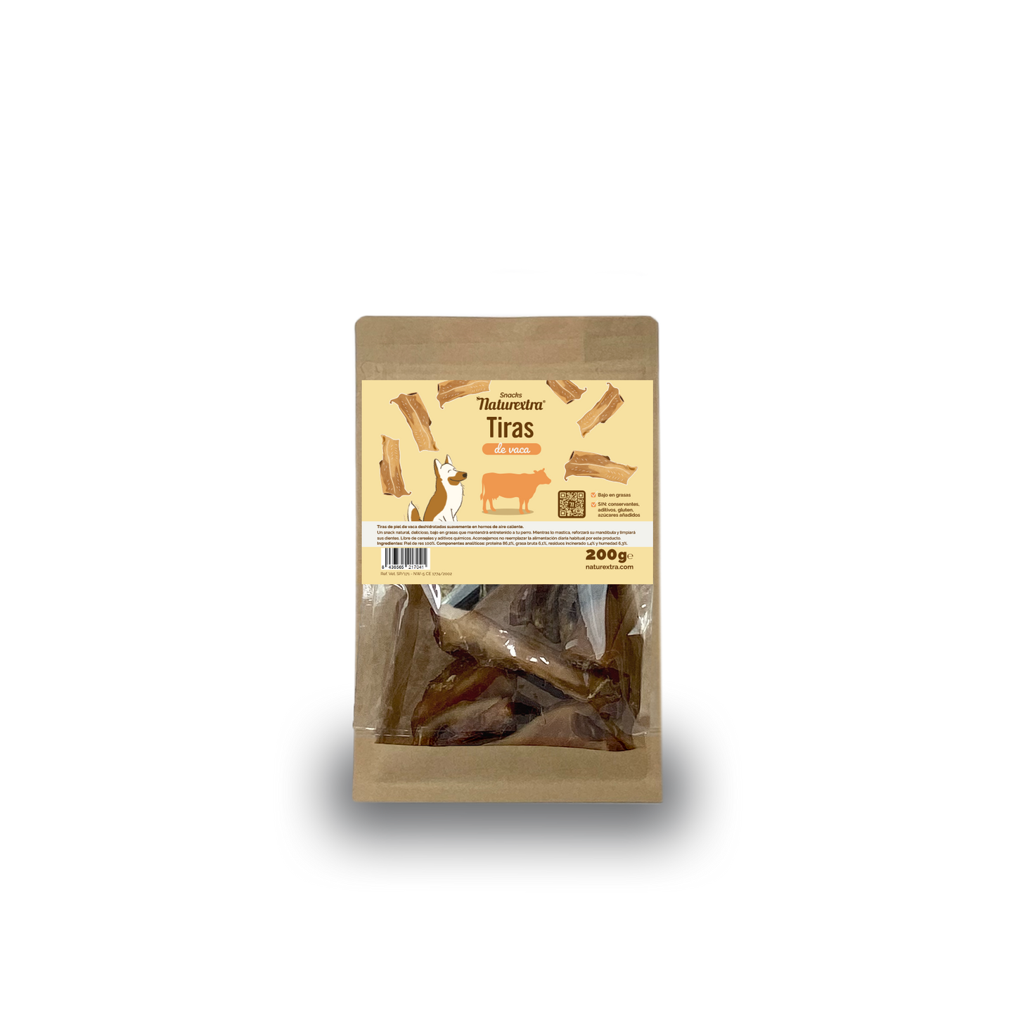 Naturextra Tiras de vaca 200g