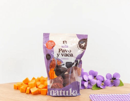 Natuka Menú de pavo y vaca 900g