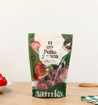 Natuka Menú de pollo y vaca 900g