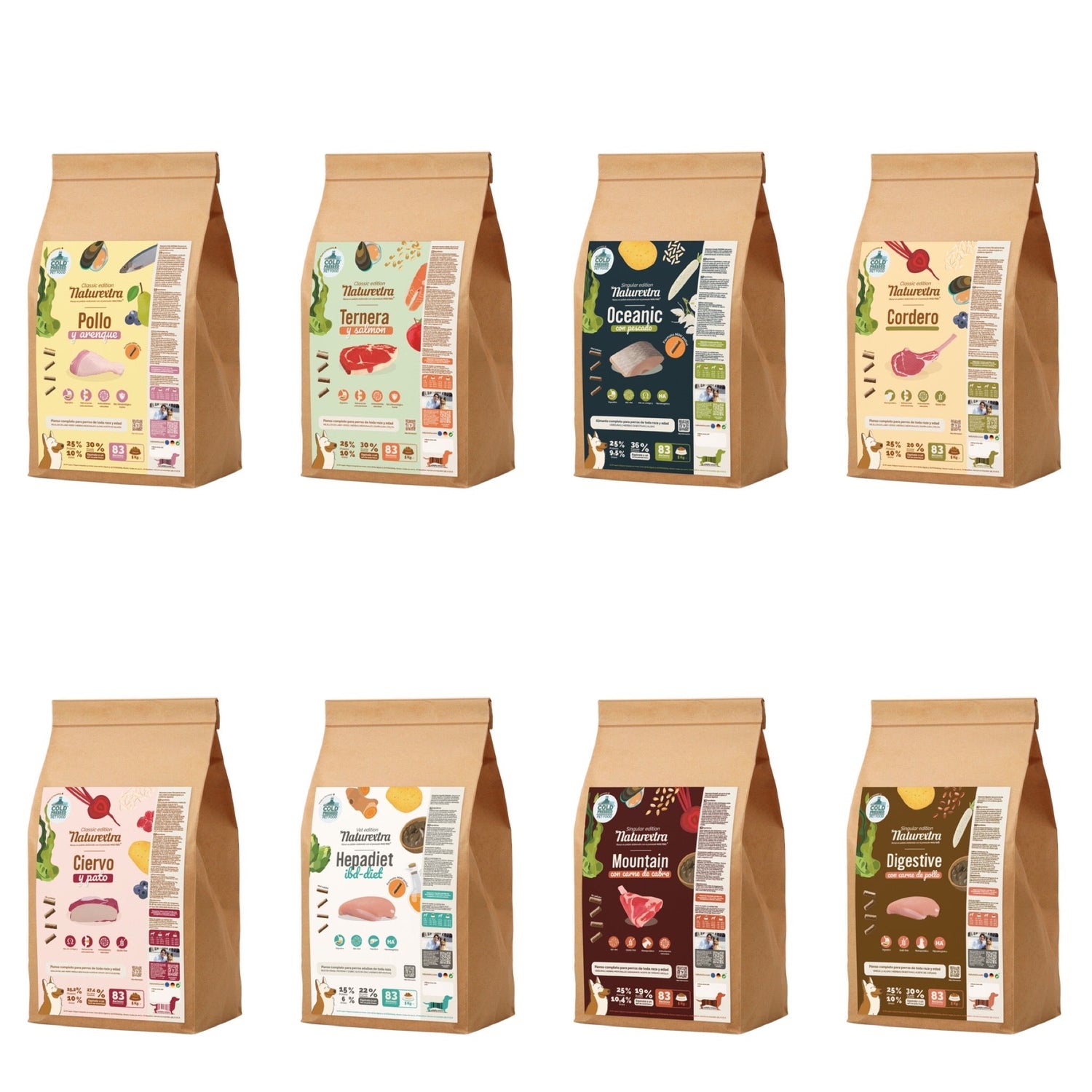 Naturextra - Pellets prensados en frio