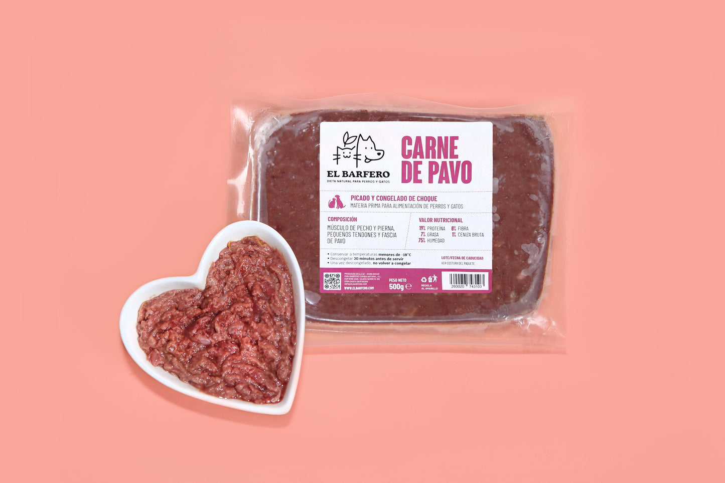 El Barfero Carne de pavo