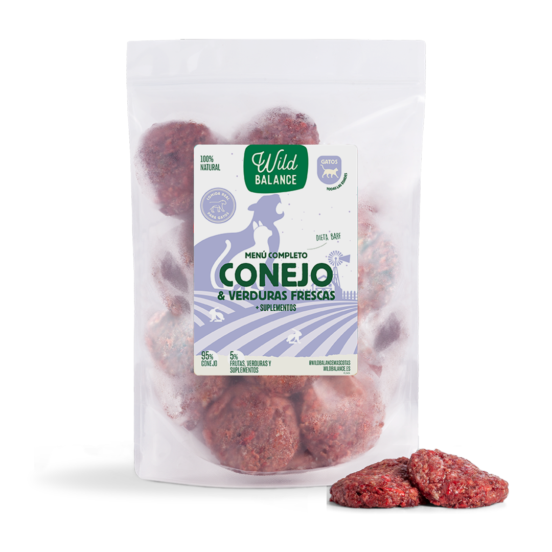 Wildbalance Menú de conejo para gatos