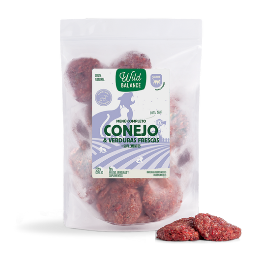 Wildbalance Menú de conejo para gatos