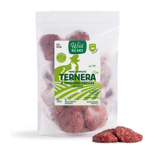 Wildbalance Menú de ternera para gatos