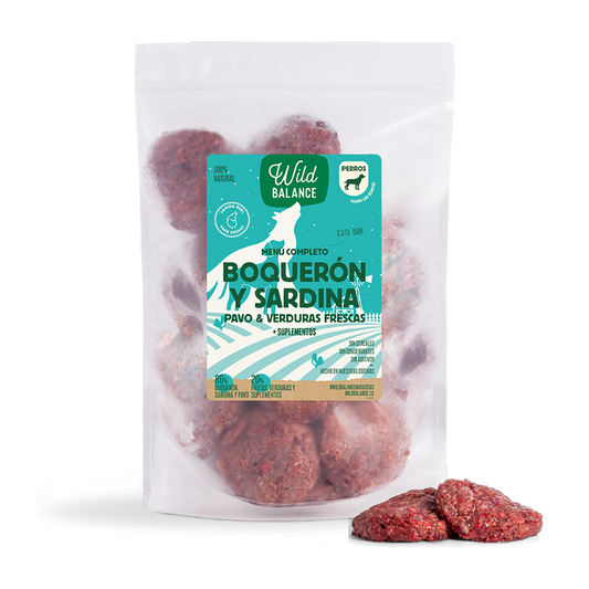 Wildbalance Menú de boquerón y sardina