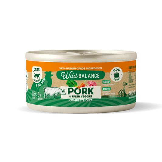 Wildbalance lata de cerdo para gatos