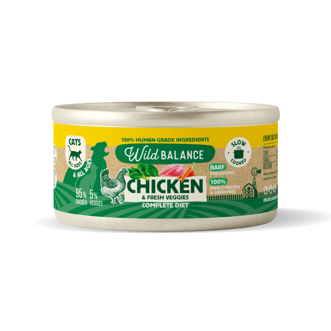 Wildbalance lata de pollo para gatos