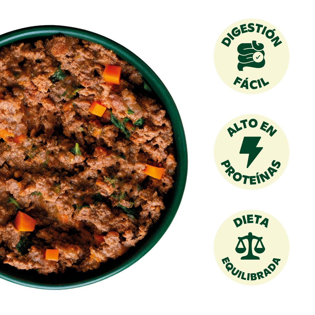 Wildbalance comida cocinada de pato