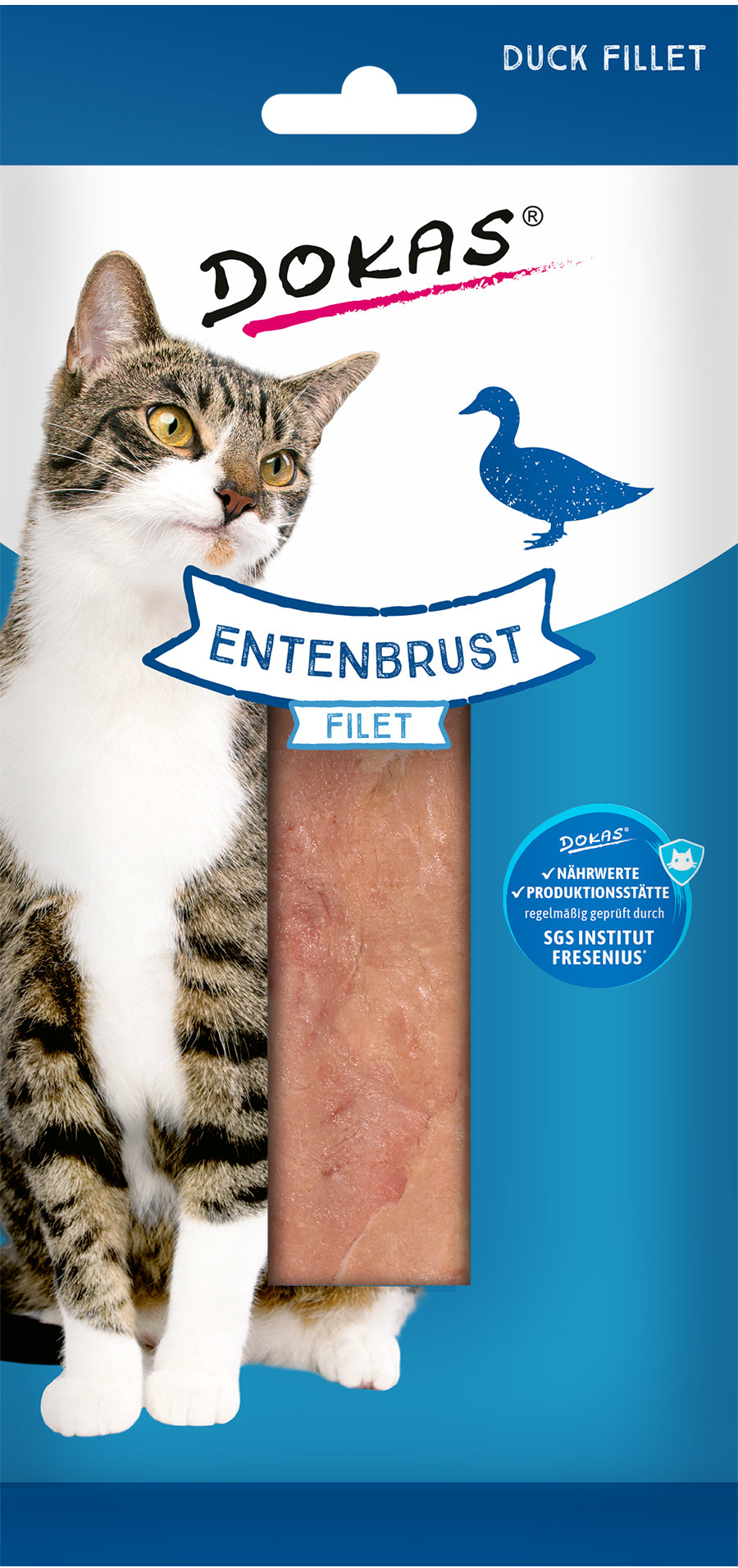 Dokas Premios Filetes de Pato para Gatos