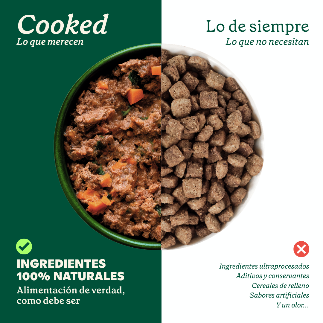 Wildbalance comida cocinada de pato