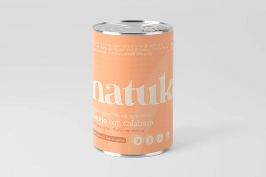 Natuka lata de conejo 400g