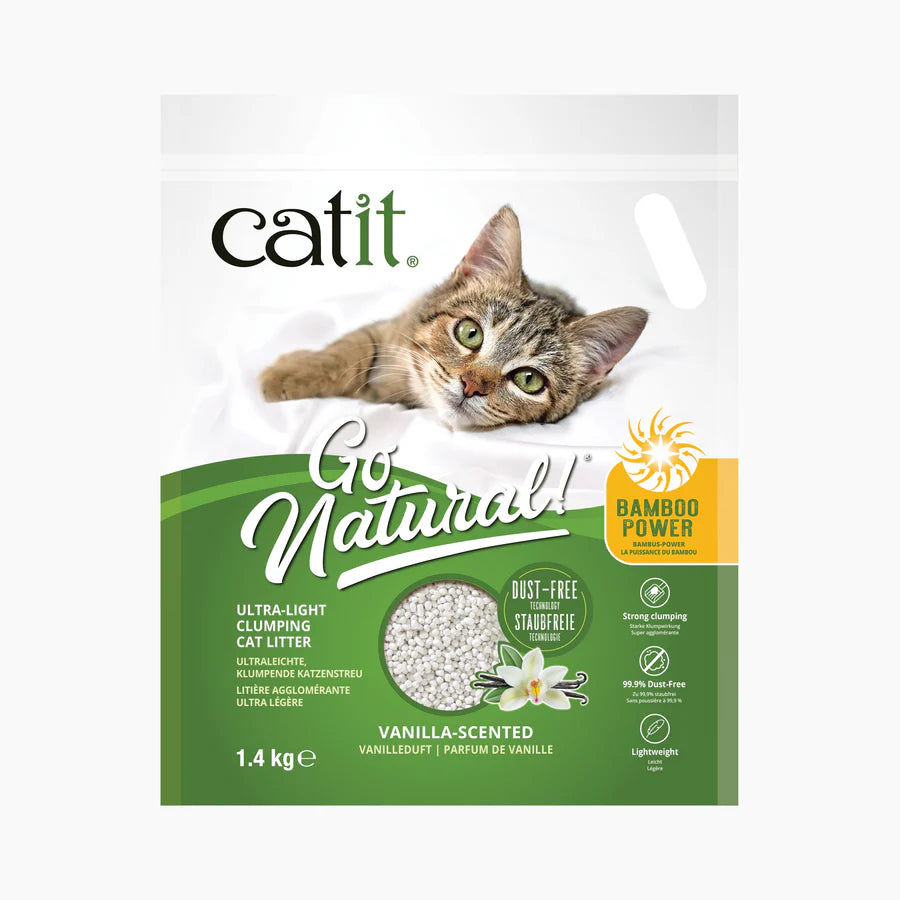 Catit Arena Aglomerante Ultraligera de bambú