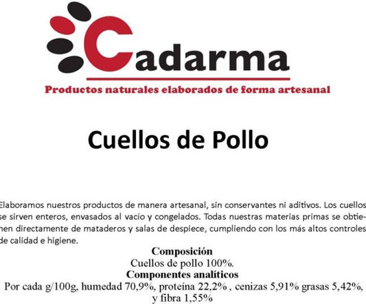Cadarma Cuellos de pollo 1kg