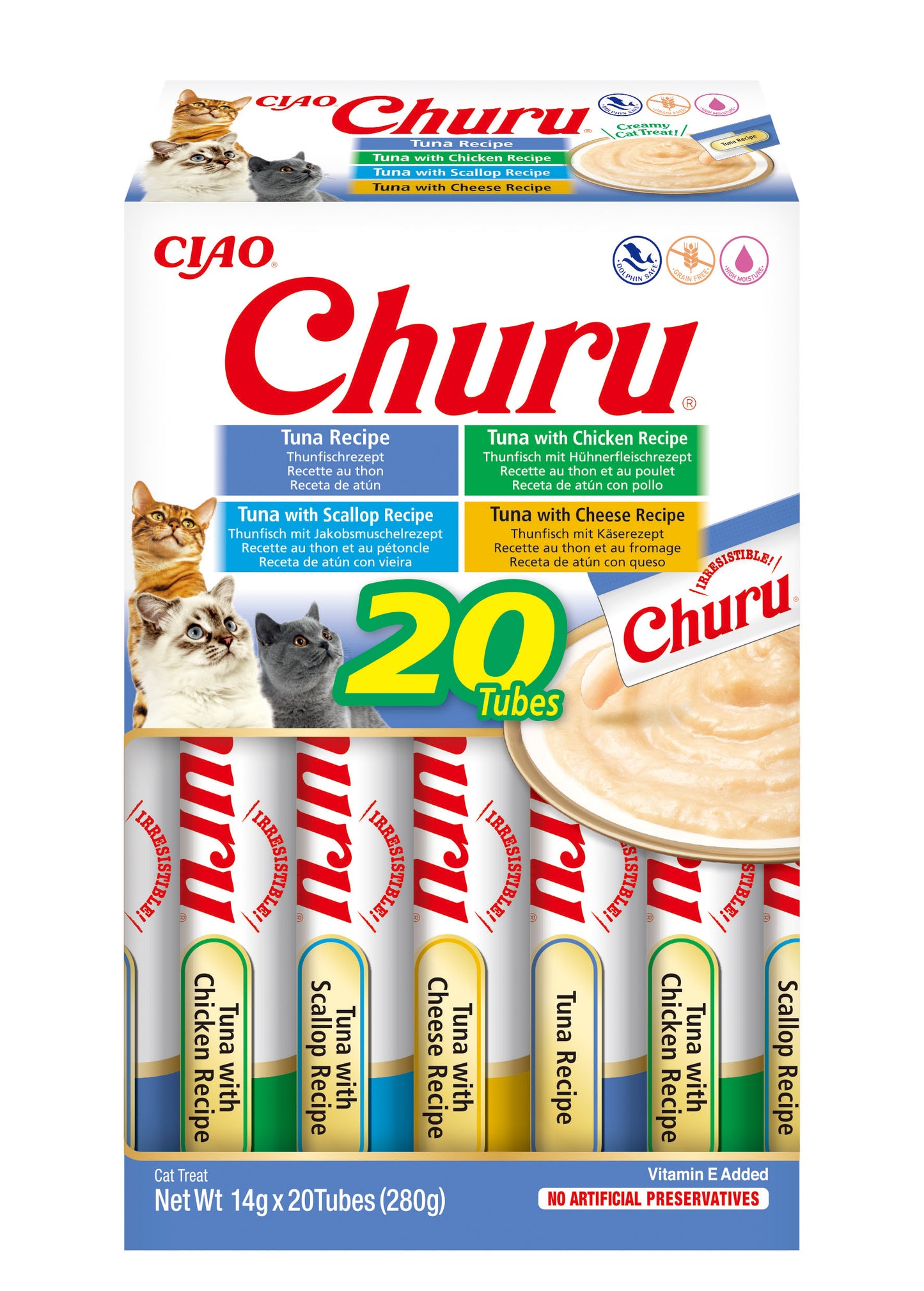 Churu CAT tubos 14g