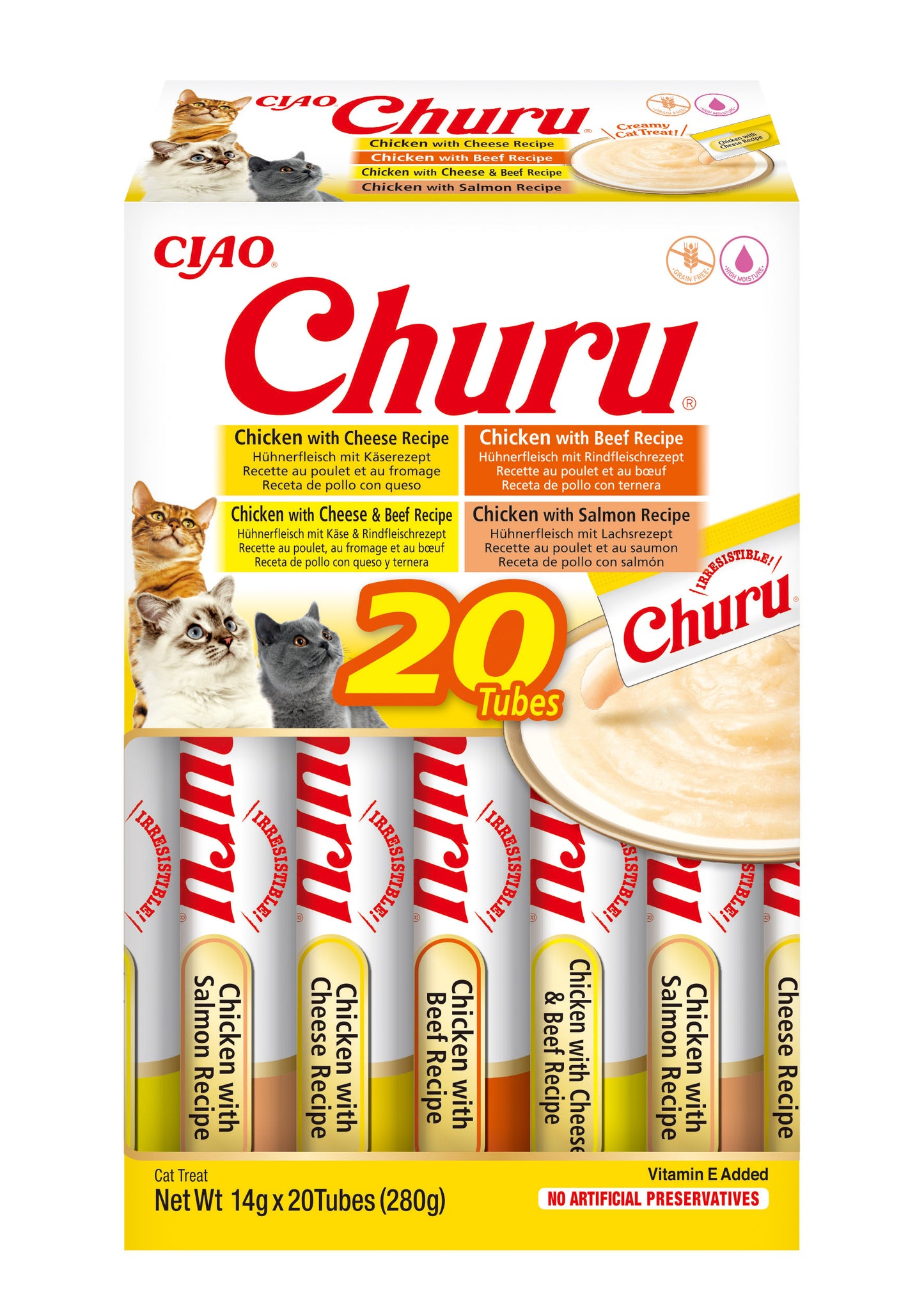 Churu CAT tubos 14g
