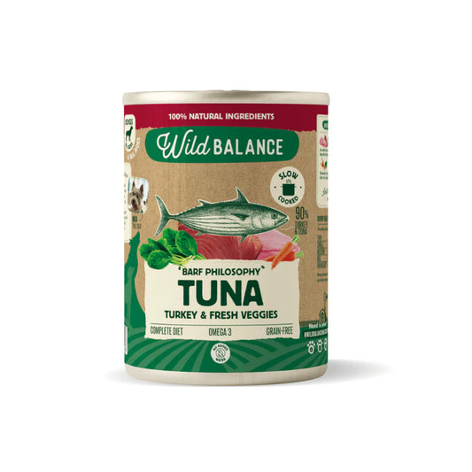Wildbalance lata de atún y pavo 400g