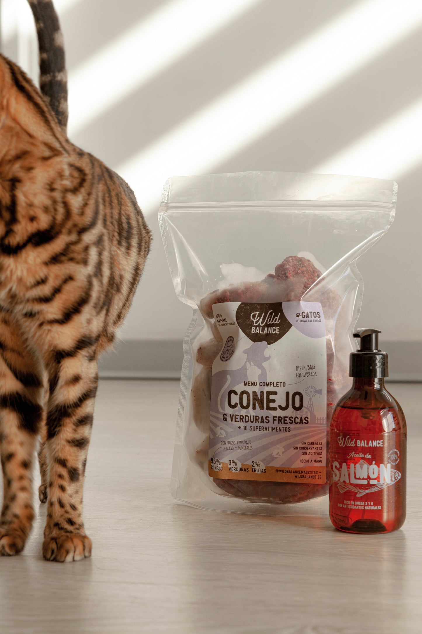 Wildbalance Menú de conejo para gatos