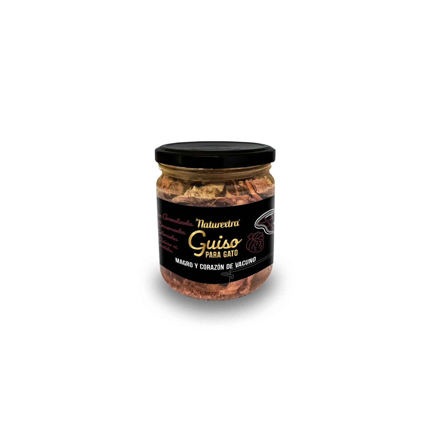Naturextra Guiso de ternera para gatos