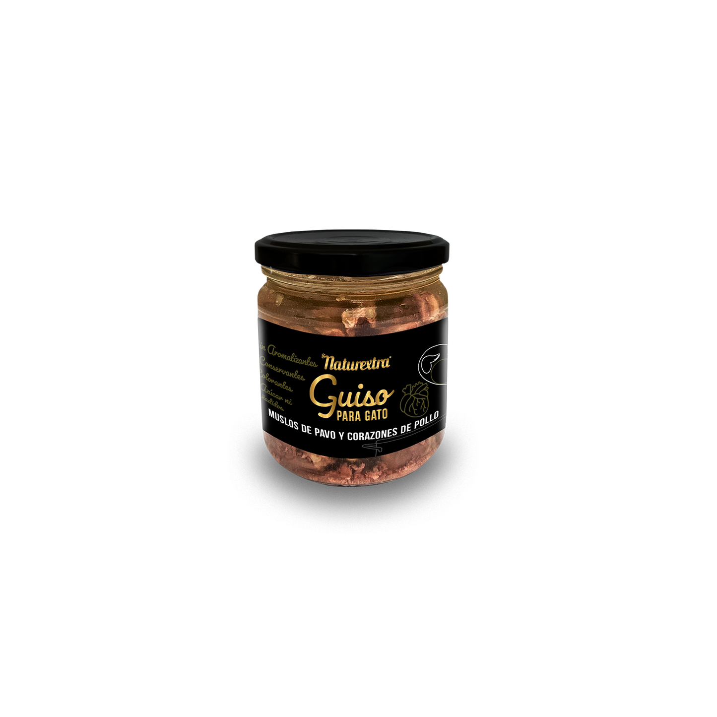 Naturextra Guiso de pavo para gatos