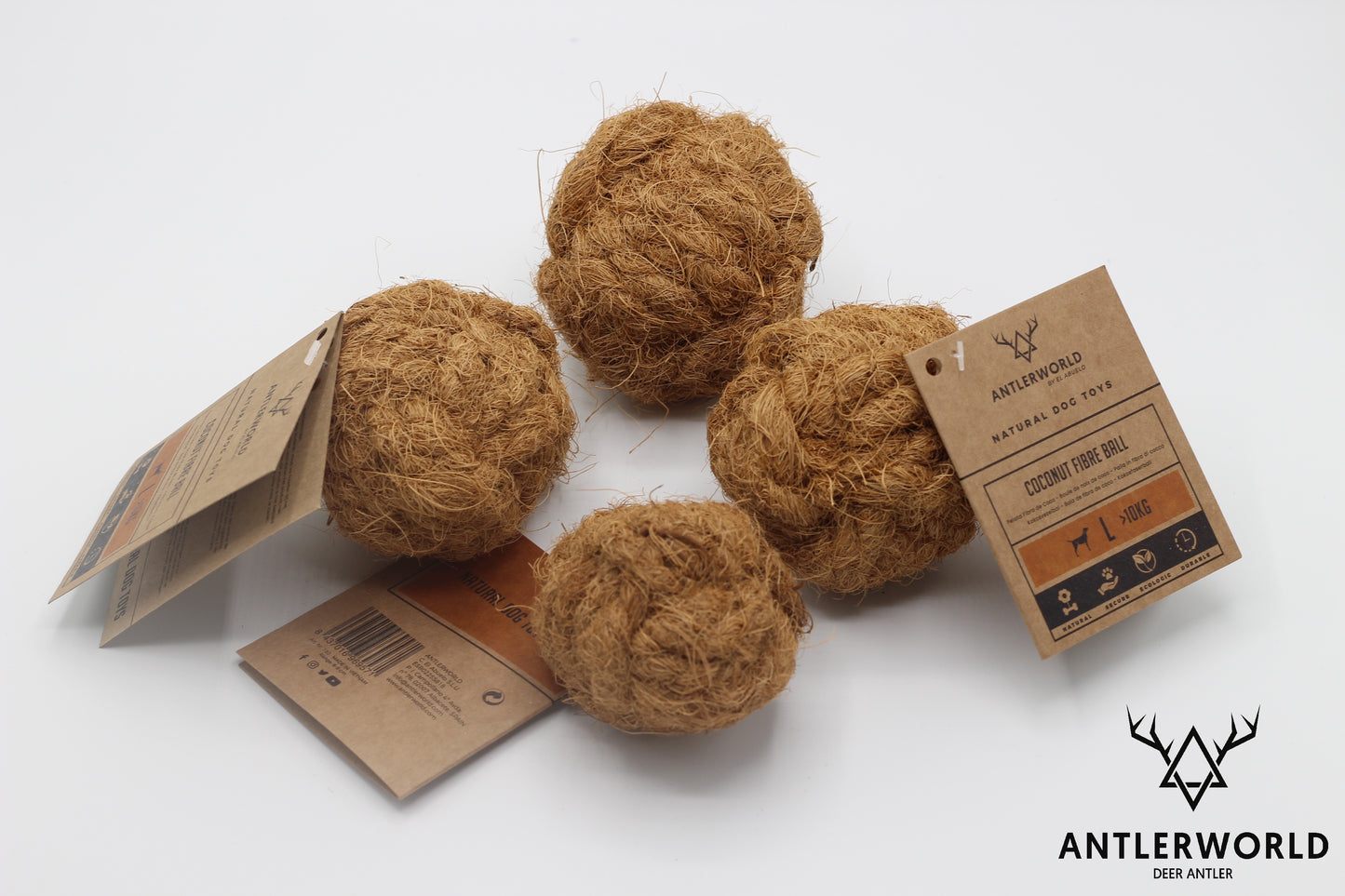 Pelota de fibra de coco