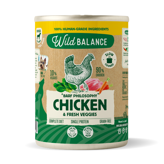 Wildbalance lata de pollo 400g