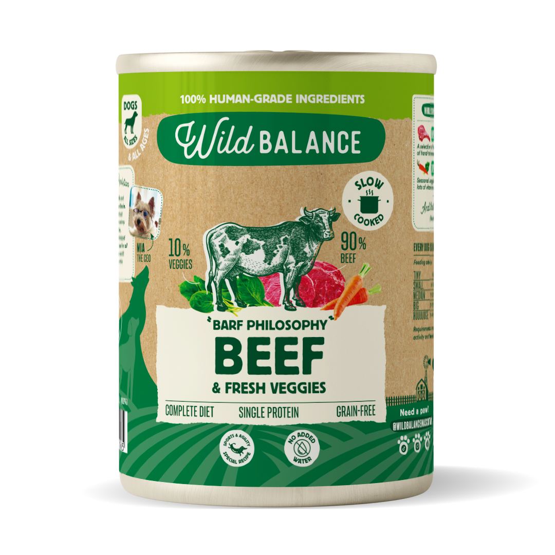 Wildbalance lata de ternera 400g