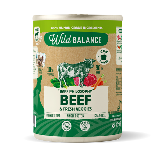 Wildbalance lata de ternera 400g