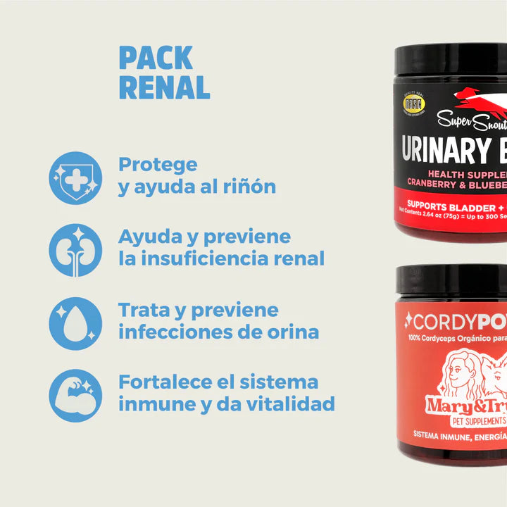 Pack Renal: Urinary Berry & Cordy Power - Patalogías tracto urinario