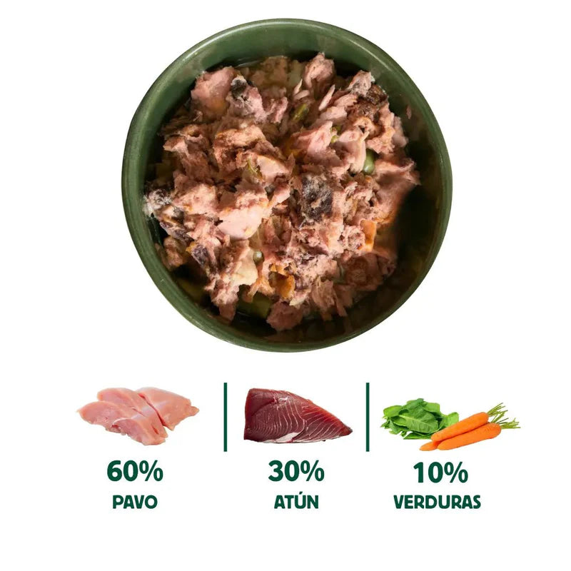 Wildbalance lata de atún y pavo 400g