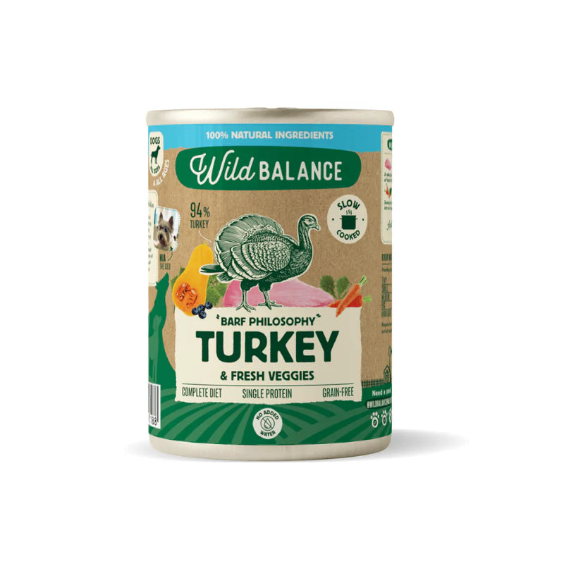 Wildbalance lata de pavo 400g