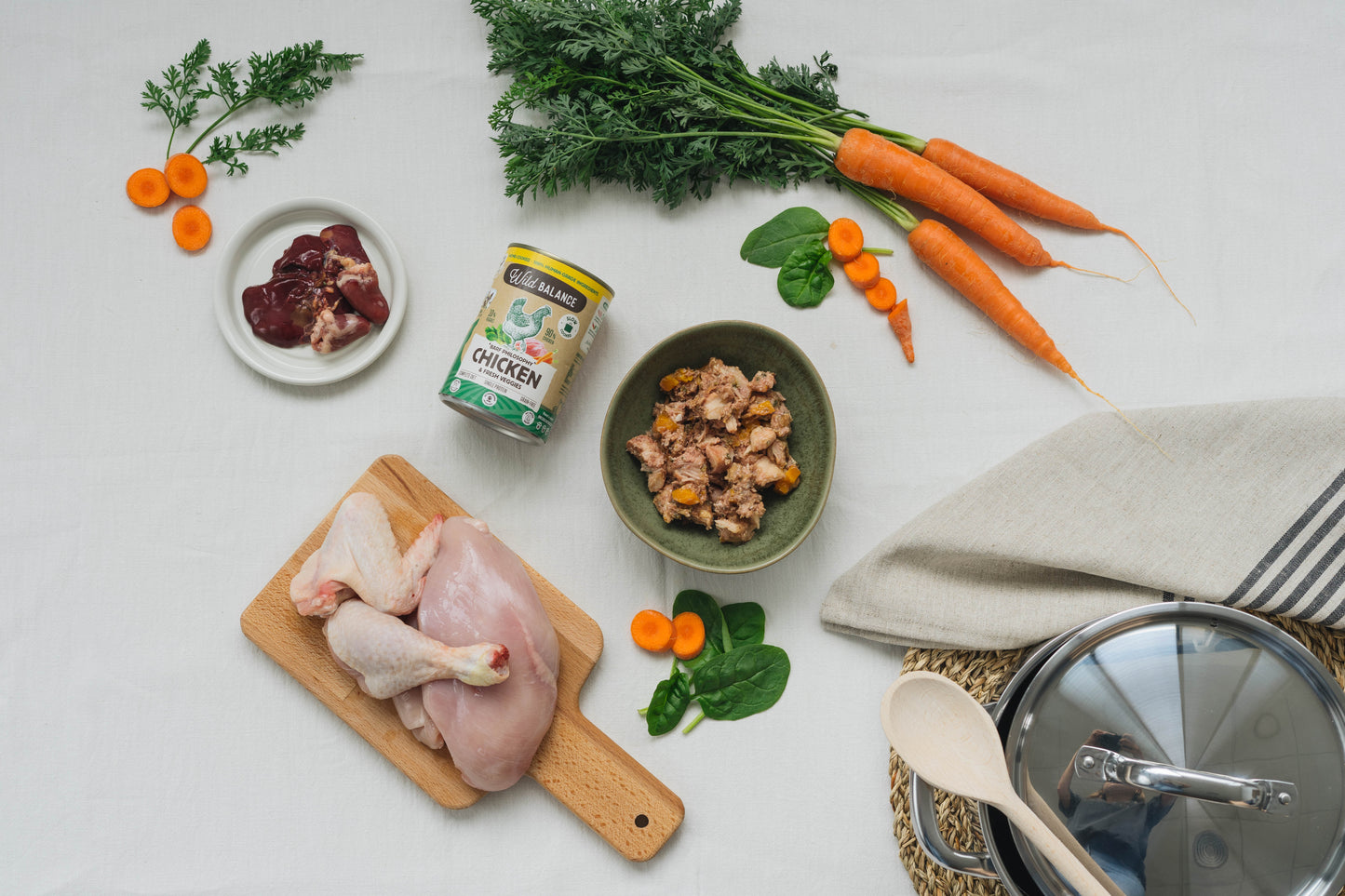 Wildbalance lata de pollo 400g