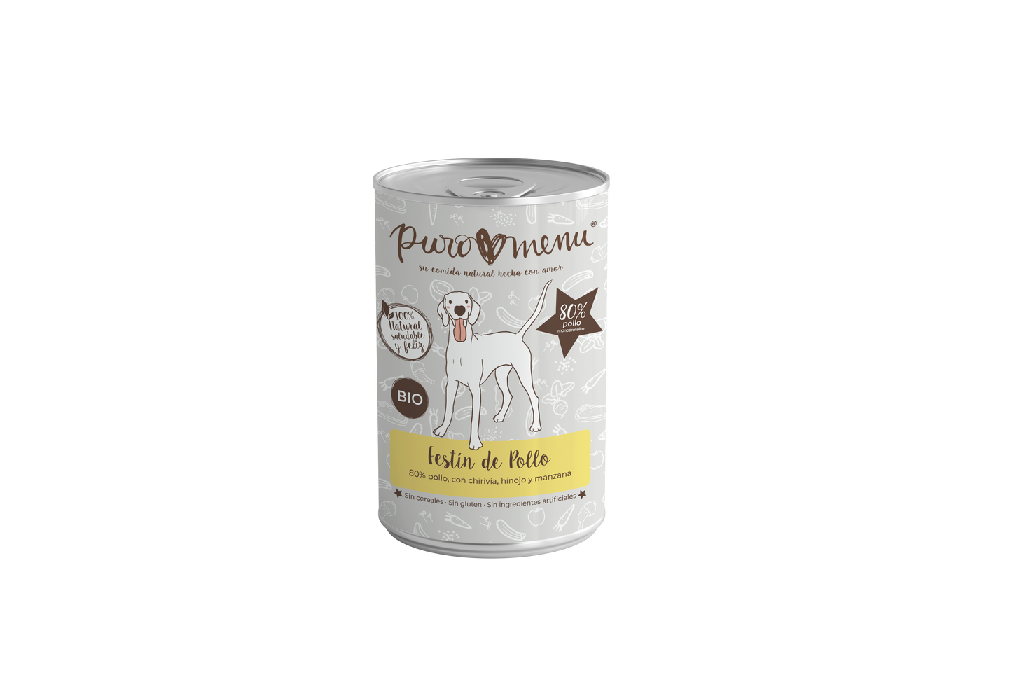 Puromenú lata Festín de pollo 400g o 800g