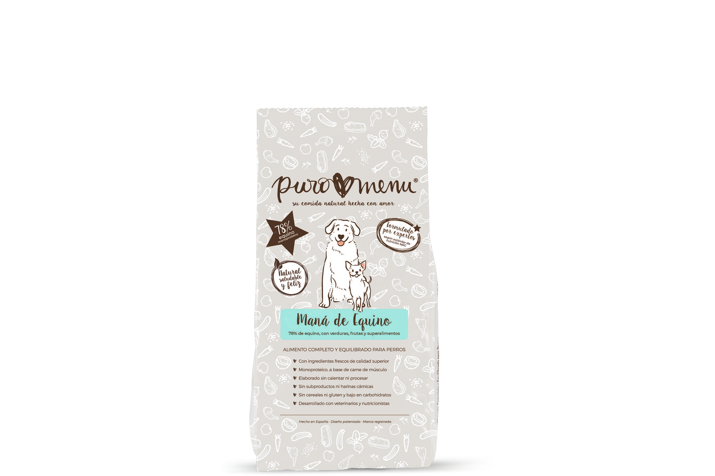 Puromenú: Menú Maná de equino