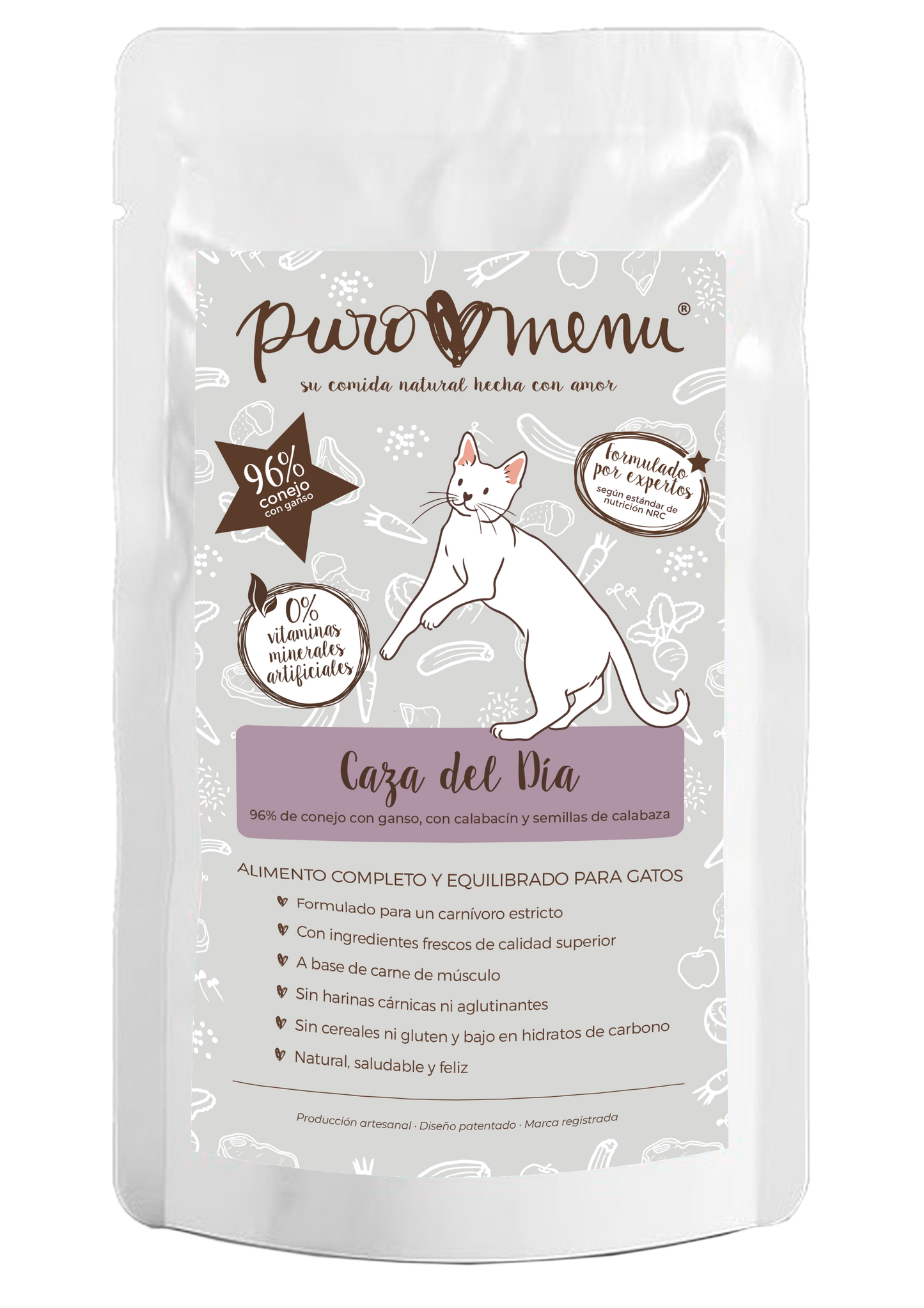 Puromenú: Menú gatos Caza del día