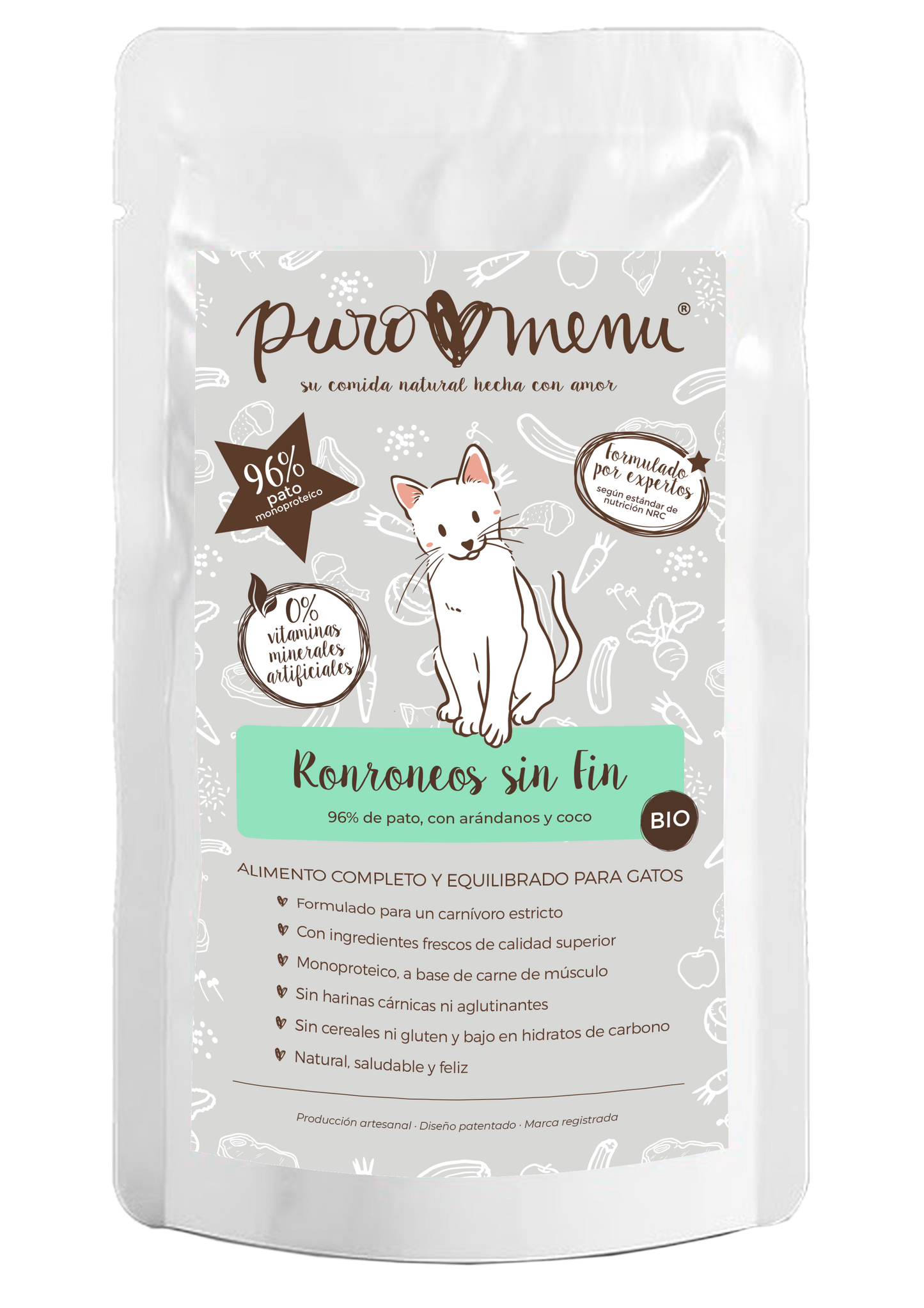 Puromenú: Menú gatos Ronroneos sin fin