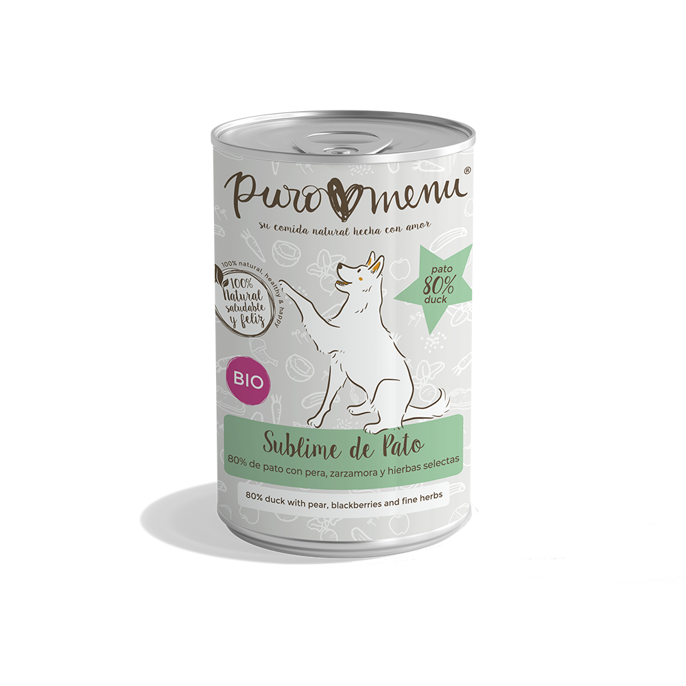 Puromenú lata Sublime de pato 400g