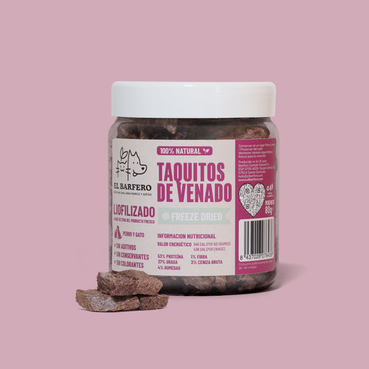 El Barfero Taquitos de venado